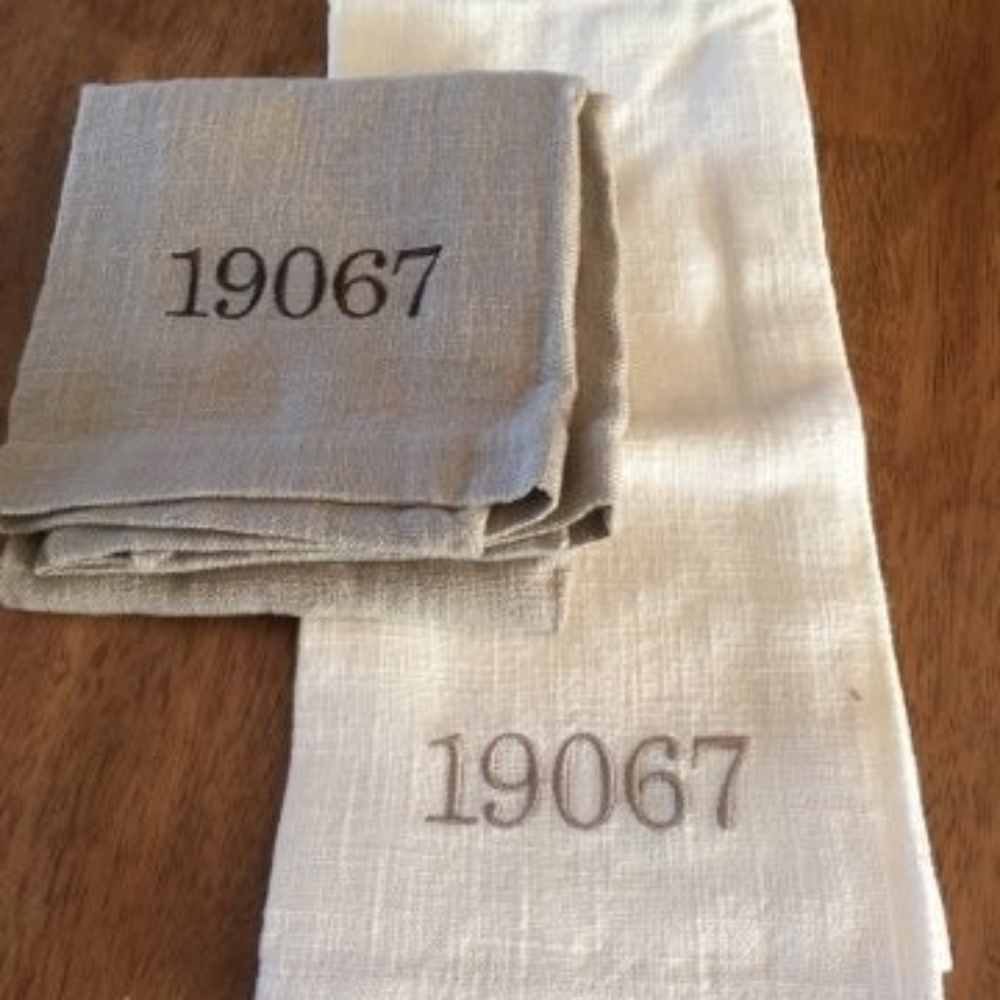 Tea Towels Yardley PA 19067 Beige Cream